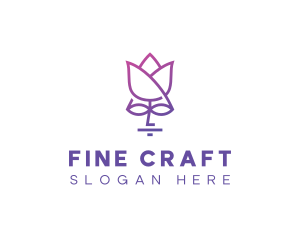 Flower Face Spa logo design