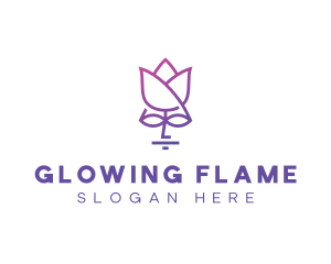 Flower Face Spa logo design