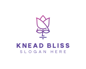 Flower Face Spa logo design