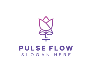 Flower Face Spa logo design