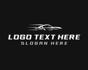 Driving - Fast Car Motorsport logo design