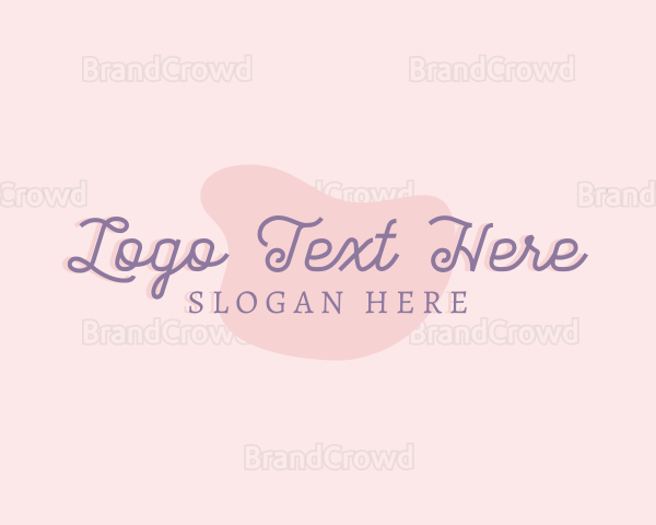 Cosmetic Style Fashion Logo