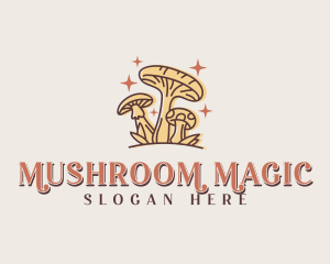 Mushroom - Mushroom Organic Garden logo design