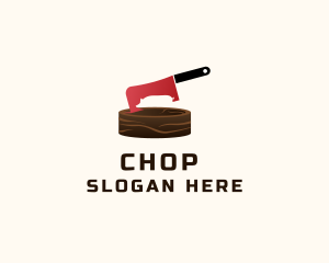 Pork Pig Butcher logo design