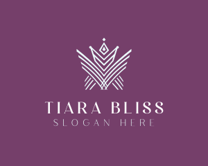 Tiara - Elegant Royal Tiara logo design