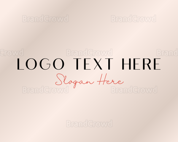 Elegant Fashion Boutique Logo