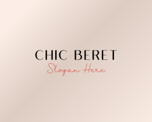 Elegant Fashion Boutique logo design