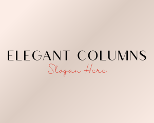 Elegant Fashion Boutique logo design