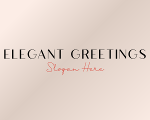 Elegant Fashion Boutique logo design