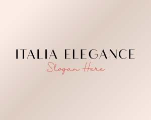 Elegant Fashion Boutique logo design