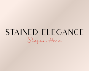 Elegant Fashion Boutique logo design