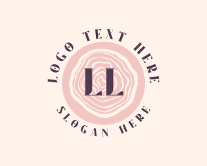 Shop - Feminine Wood Cosmetics Makeup logo design