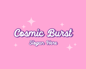 Retro Sparkle Star logo design