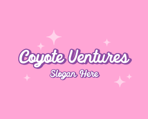 Retro Sparkle Star logo design