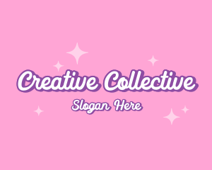 Retro Sparkle Star logo design