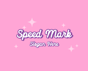 Retro Sparkle Star logo design