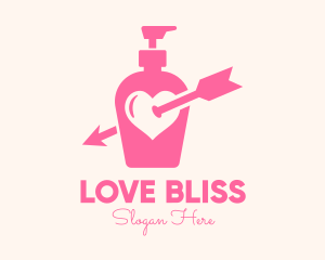 Love - Pink Lovely Lotion logo design