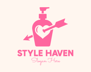 Store - Pink Lovely Lotion logo design