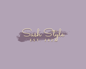 Beauty Cursive Style logo design