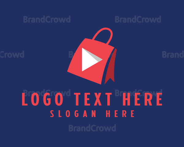 Shopping Bag Multimedia Logo