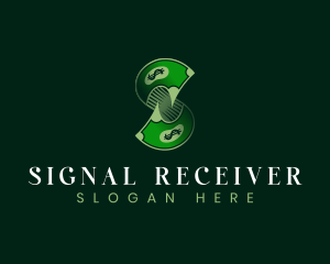 Dollar Money Letter S logo design