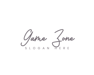 Generic Cursive Signature Logo