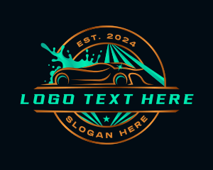 Car - Car Wash Auto Detailing logo design