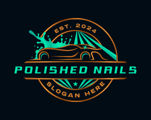 Car Wash Auto Detailing logo design