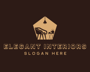 Decorator - Interior Decor Furniture logo design