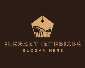 Interior Decor Furniture logo design