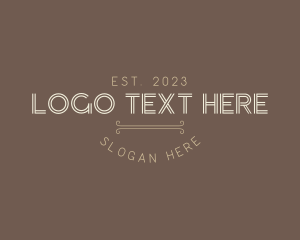 Classic Elegant Boutique logo design