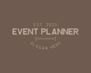 Planner - Classic Elegant Boutique logo design