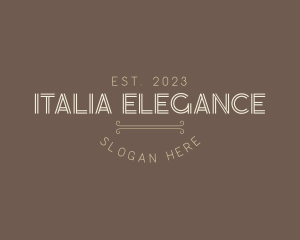 Classic Elegant Boutique logo design