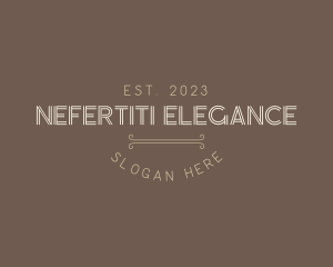 Classic Elegant Boutique logo design