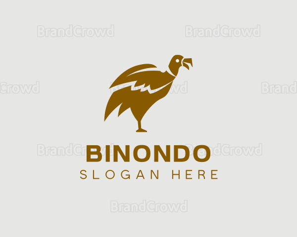 Vulture Bird Wildlife Logo