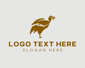 Vulture - Vulture Bird Wildlife logo design