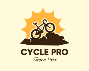 Sunny Mountain Bike logo design