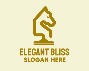 Squeegee - Gold Horse Cleaning Service logo design