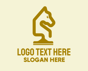 Service - Gold Horse Cleaning Service logo design