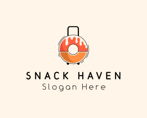 Donut Snack Bakery logo design