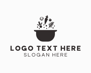 Vegetable - Vegetable Soup Pot logo design