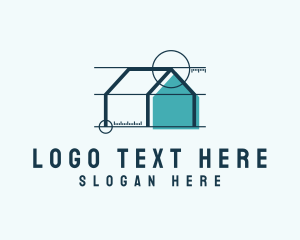 Architectural - House Construction Architecture logo design