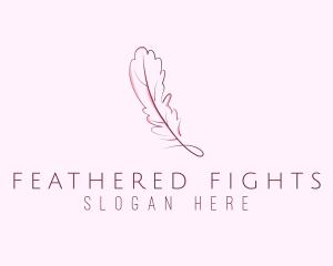 Feather Pen Writer logo design