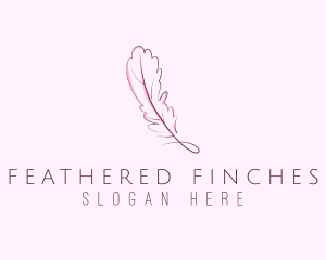 Feather Pen Writer logo design