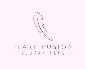 Feather Pen Writer logo design