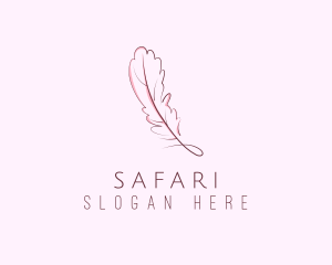 Feather Pen Writer logo design