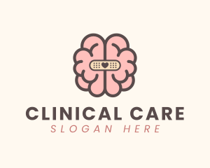 Brain Care Bandage logo design