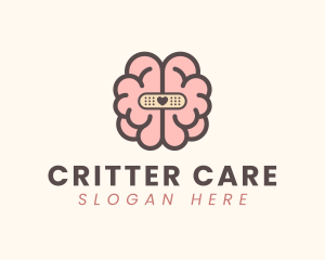 Brain Care Bandage logo design