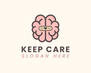 Brain Care Bandage logo design