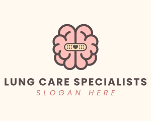 Brain Care Bandage logo design